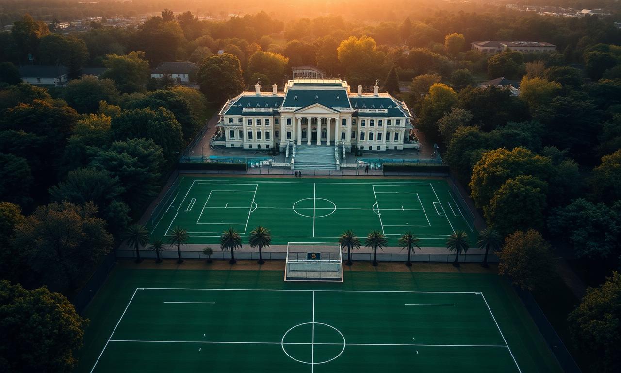 Clubul Diplomatic — vedere aeriană