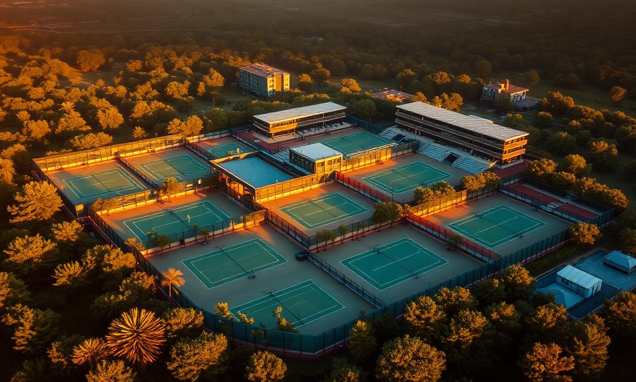 Stadion Iolanda Balaș Soter — vedere aeriană